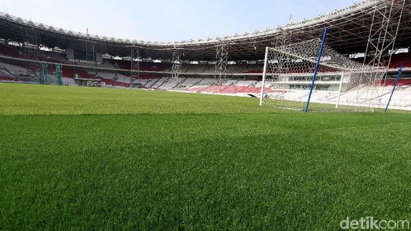 Foto: Siapa Rindu Menyaksikan Hamparan Hijau Rumput SUGBK?