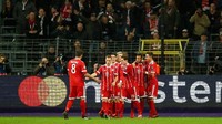 Bayern Munich ada di posisi berikutnya. Mereka menghabiskan 104 juta euro, Corentin Tolisso pembelian termahalnya dengan harga 41 juta euro. (Foto: Dean Mouhtaropoulos/Getty Images)