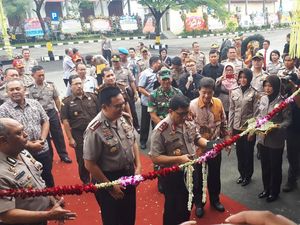 Kapolda Jatim Resmikan Gedung Pelayanan Publik Polrestabes Surabaya