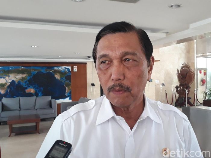 Menko Kemaritiman Luhut Panjaitan/Foto: Fadhly Fauzi Rachman/detikFinance