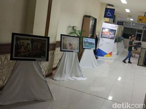 Ketika Bandara Banda Aceh Jadi Tempat Pameran Foto