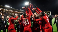 Klub Swedia, Ostersunds, lolos sebagai salah satu wakil Grup J setelah mengalahkan Zorya Luhansk 2-0 di matchday 5. Foto: TT News Agency/Robert Henriksson via REUTERS
