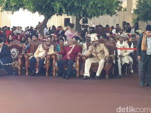 Raja-raja Sumut Hadiri Marlongit dan Sidang Adat Kahiyang-Bobby