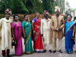 Warga Keturunan India Beri 2 Persembahan untuk Kahiyang-Bobby