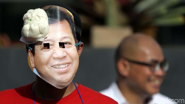 Bakpao Beraksi Lagi di Depan Gedung KPK