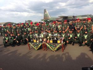 Cerita Kontingen TNI AD yang Pecahkan Rekor di Lomba Tembak AARM 2017