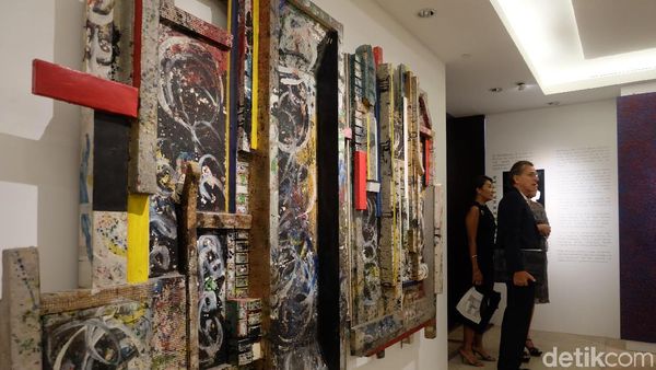 Intip Karya Pulau Run dan Manhattan dari Kacamata Made Wianta