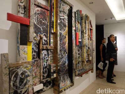 Intip Karya Pulau Run dan Manhattan dari Kacamata Made Wianta