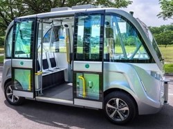 Bus Mini Tanpa Sopir Akan Beroperasi di Singapura Tahun 2022
