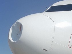 Ditabrak Burung, Hidung Pesawat Nepal Jadi Pesek