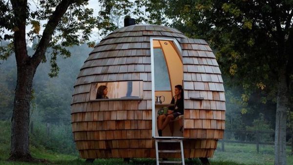 Rumah Polong yang Bisa Berputar Mengikuti Matahari