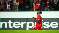 Sehrou Guirassy merayakan gol yang dibuatnya (REUTERS/Wolfgang Rattay)