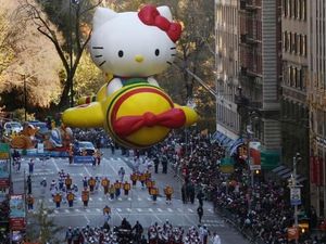 Foto: Balon-balon Karakter Kartun Raksasa di New York Foto: Balon-balon Karakter Kartun Raksasa di New York