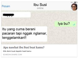 Ikut Kuis Nasihat Ibu Susi di Facebook? Awas Kena Virus!