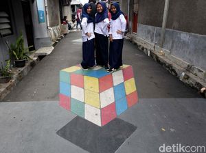 Melihat dari Dekat Kampung Tiga Dimensi di Depok