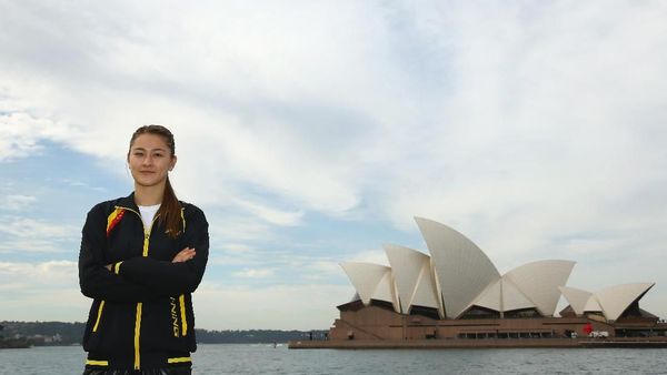 Mengintip Aksi Jangan Kasih Kendor Pebulutangkis Cantik Gronya Somerville