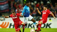 Ini menjadi kekalahan pertama The Gunners di Liga Europa, setelah di empat pertandingan sebelumnya menang tiga kali dan imbang sekali. (Thilo Schmuelgen/Reuters)