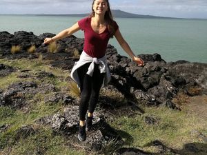 Foto: Liburannya Si Pebulutangkis Cantik Gronya Somerville