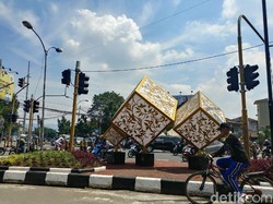 Ornamen Abstrak Hiasi Sudut Kota Bandung