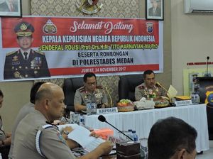 Polri dan TNI Koordinasi Pengamanan Nikahan Kahiyang-Bobby