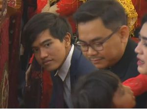 Kaesang Sendirian ke Pesta Adat Kahiyang-Bobby, Felicia ke Mana?