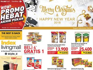 Promo Harga Spesial Bahan Makanan di Transmart Carrefour
