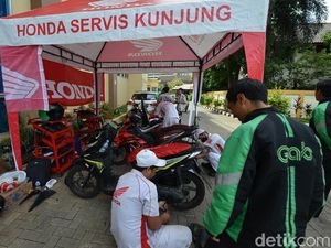 Honda Beri Diskon Servis Ojek Online