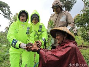 Cara Polisi Merawat Hutan dan Cegah Bencana di Kabupaten Bandung