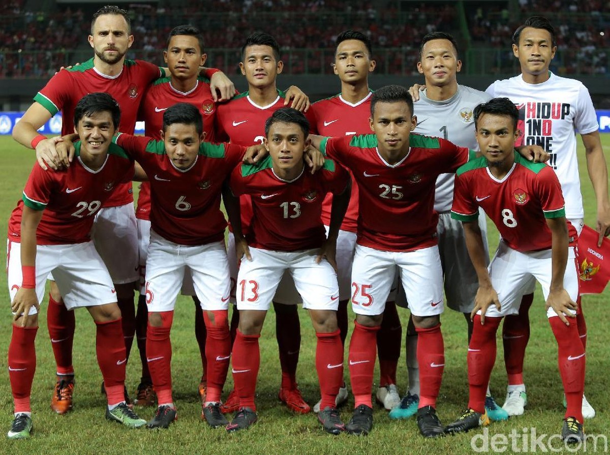 Akan berhadapan dengan Islandia, ini rekor pertemuan Timnas Indonesia dengan tim-tim asal Eropa (Agung Pambudhy/detiksport)