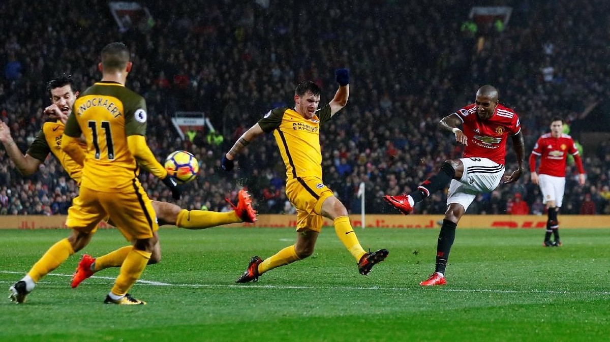 Manchester United vs Brighton & Hove Albion (Foto: Jason Cairnduff/Reuters)