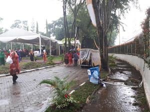 Tamu Mulai Tinggalkan Lokasi Puncak Pesta Adat Kahiyang-Bobby