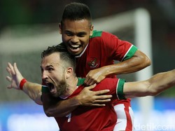 Spasojevic Dua Gol, Indonesia Kalahkan Guyana 2-1