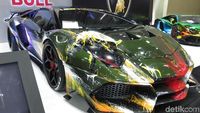 Lamborghini Raffi Ahmad Dicoret-coret
