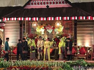 Tamu Kahiyang-Bobby Mulai Meninggalkan Resepsi Sesi Pertama