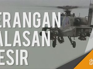 Video Kamp Kelompok Bersenjata di Bom AU Mesir