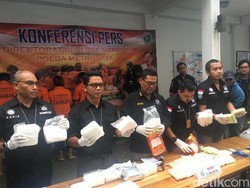 Polisi Bongkar Gudang Berjalan Narkoba, 17 Kg Sabu Disita