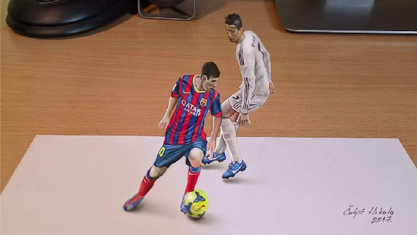 Lukisan 3D Ini Sukses Bikin Mata Terpana