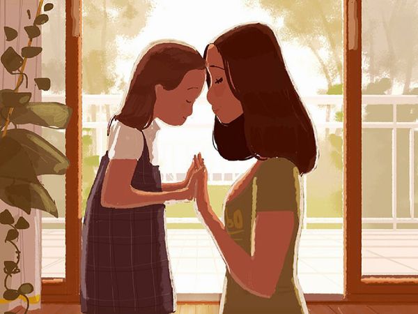 Momen-Momen Manis Bunda dan si Kecil yang Bikin Kangen