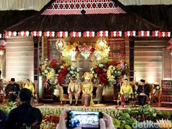 Menteri Jokowi Kagumi Kekayaan Adat di Pernikahan Kahiyang-Bobby