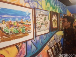 Puluhan Lukisan Ini Angkat Spot Cantik Seantero Nusantara