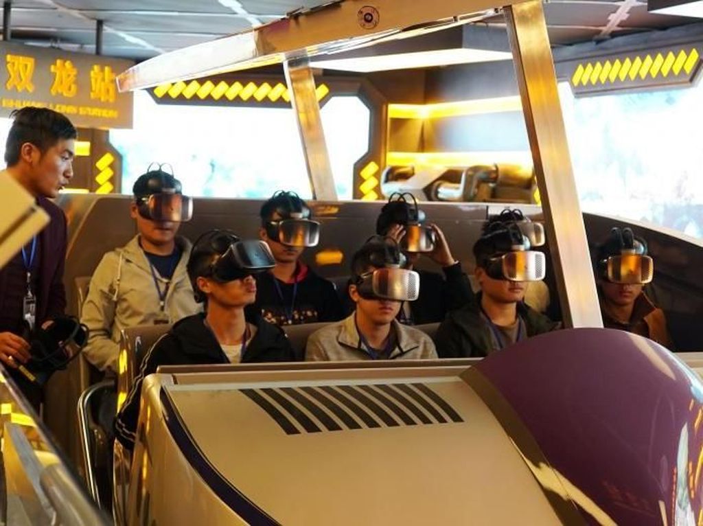 Foto: Segera Hadir, Taman Rekreasi Virtual Reality di China Foto: Segera Hadir, Taman Rekreasi Virtual Reality di China