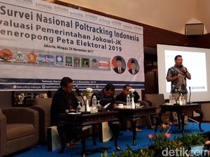 Survei Poltracking soal Tingkat Kepuasan Publik: KPK 59%, DPR 34%