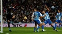 Ronaldo sempat kesulitan untuk membukukan gol ke gawang Malaga. Tujuh tembakan dilepaskan sepanjang pertandingan, empat mencapai sasaran. (Foto: Javier Barbancho/Reuters)