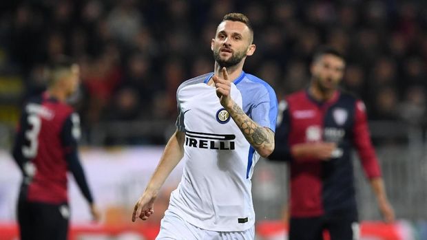 Marcelo Brozovic, gelandang bertahan yang sukses mengemas 9 assist.