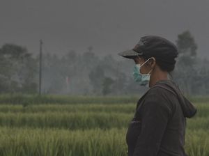 Kabut Asap Karhutla Sampai Palangka Raya, Siswa Diminta Pakai Masker
