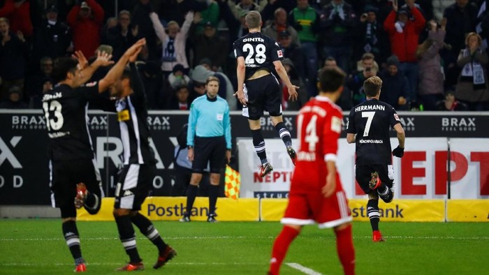 Bayern Tumbang di Kandang Gladbach