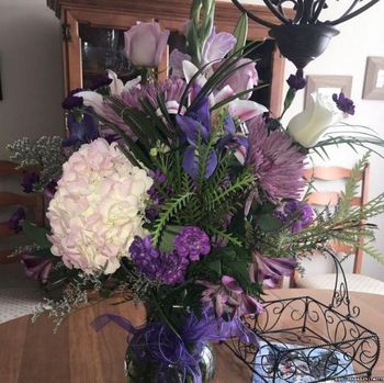 Karangan bunga terakhir dari sang ayah.