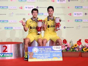 Kevin/Marcus Masih Haus Gelar Juara