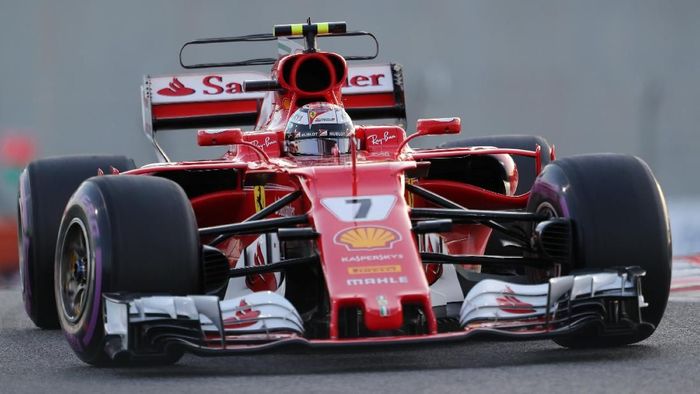 Pebalap Ferrari, Kimi Raikkonen (Foto: Hamad I Mohammed/Reuters)