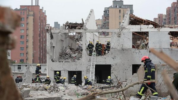 Foto: Septic Tank di China Meledak, 2 Orang Tewas